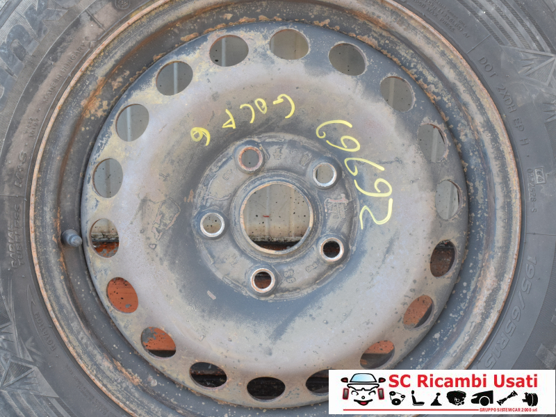 Cerchi In Ferro 15 Volkswagen Golf 6  - 26969