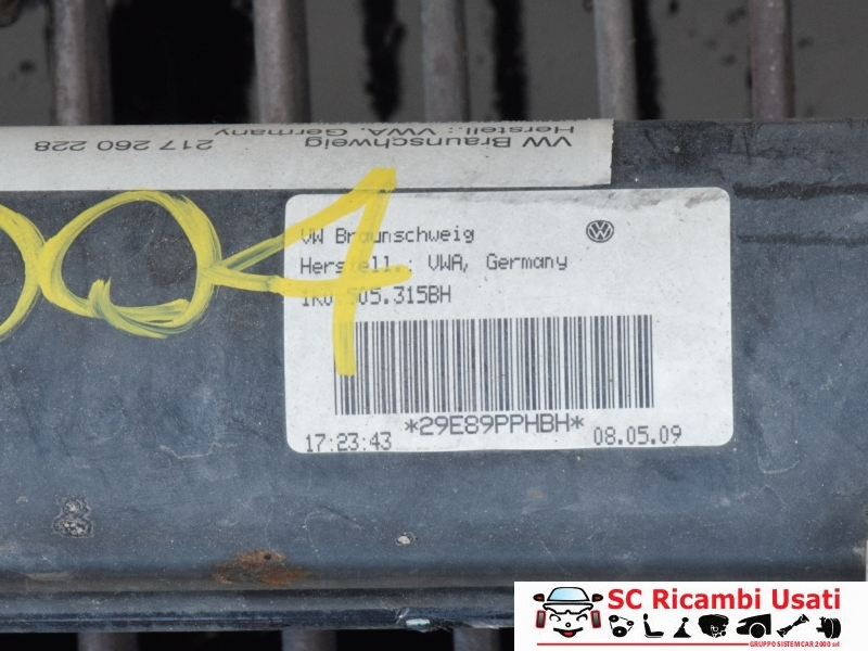 Ponte Posteriore Volkswagen Golf 6 2.0 Tdi 1K0505315BH - 27004 Ponte Posteriore Volkswagen Golf 6 2.0 Tdi 1K0505315BH - 27004