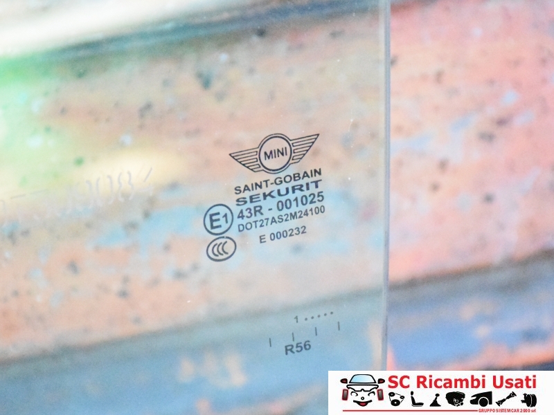 Vetro Scendente Sinistro Mini One 51337147395 - 27969
