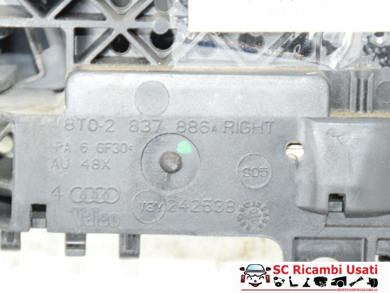 Maniglia Anteriore Destra Audi A4 B8 8T02837886A - 28340