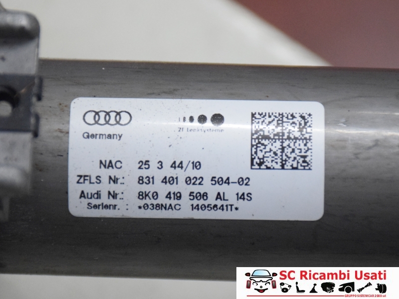 Piantone Sterzo Audi A4 B8 8K0419506AL - 28511