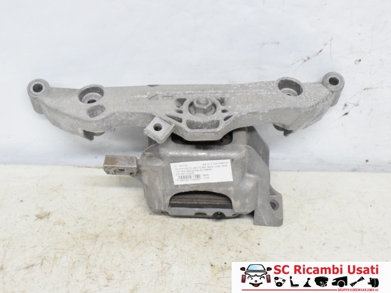 Supporto Motore Mini One R56 1.6 16v Benzina 6778645 - 30132 Supporto Motore Mini One R56 1.6 16v Benzina 6778645 - 30132