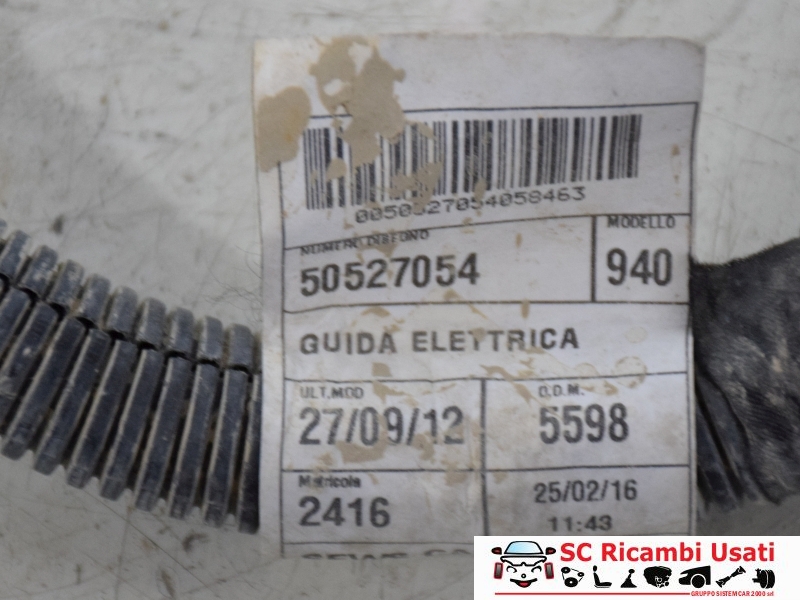 Cablaggio Batteria Alfa Romeo Giulietta 1.4 T-Jet 50527054 - 33680