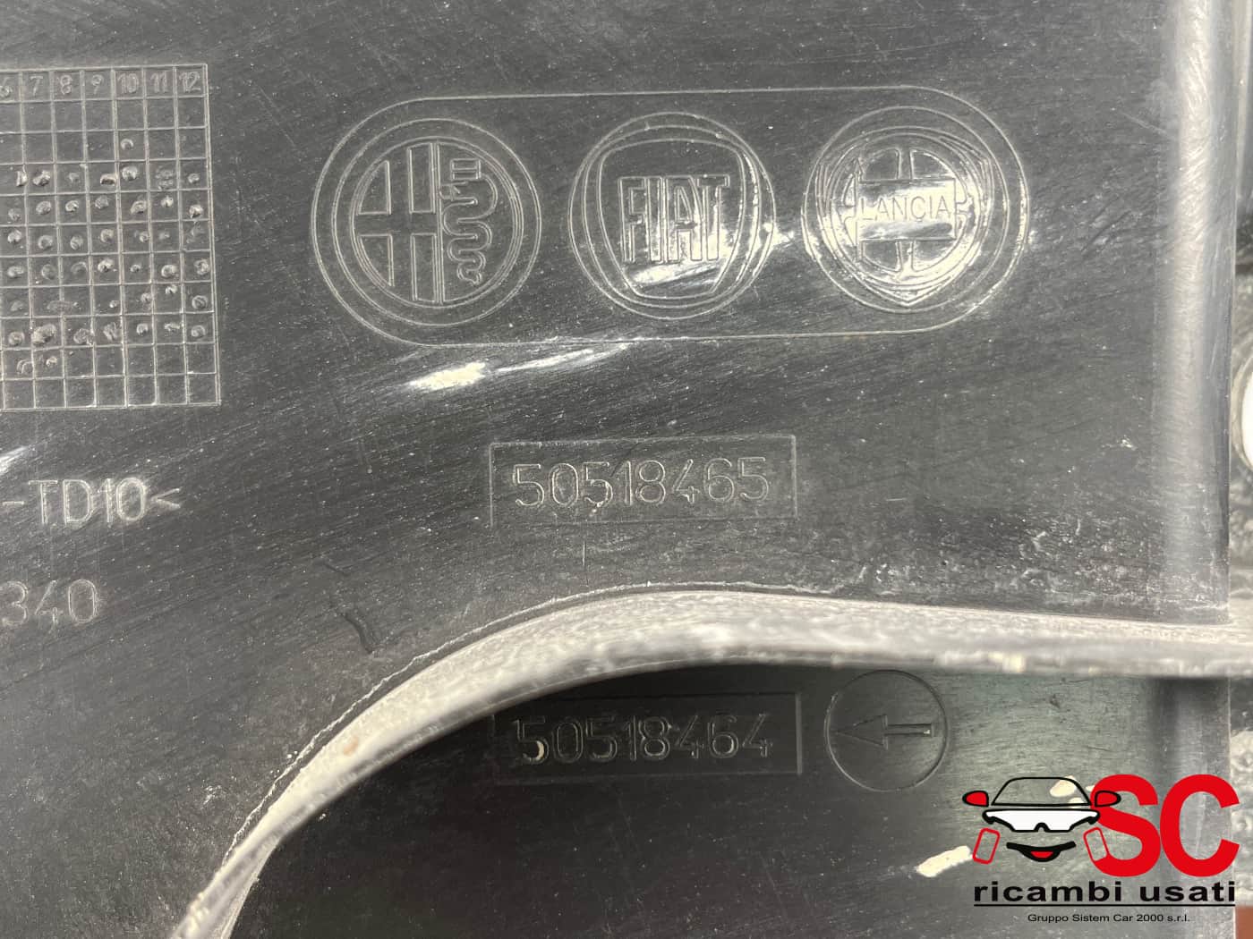 Riparo Vano Motore Destro Alfa Romeo Giulietta 50518464 50562051 50513 Riparo Vano Motore Destro Alfa Romeo Giulietta 50518464 50562051 50513