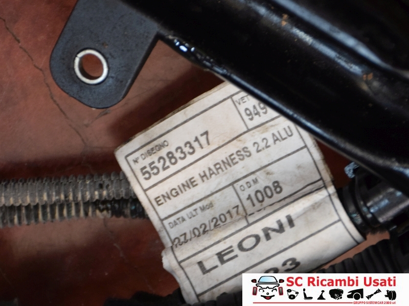 Cablaggio Motore Alfa Romeo Stelvio 2.2 Jtdm Q4 55283317 - 33799