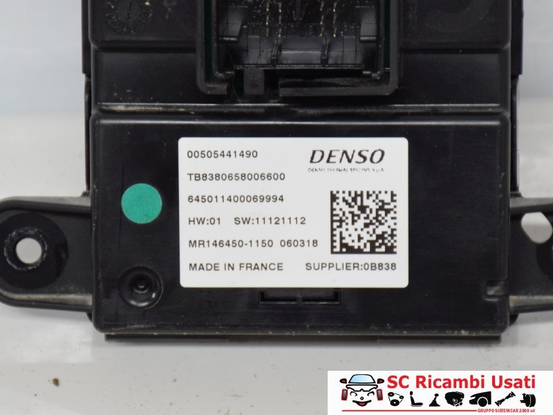 Centralina Aria Condizionata Alfa Romeo Stelvio 50544149 - 34004