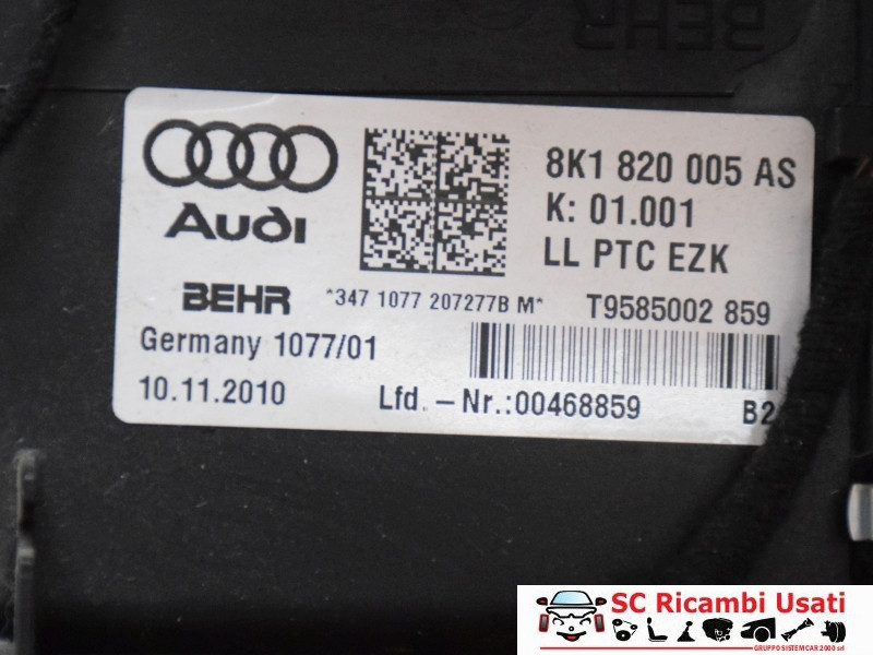 STUFA AUDI A4 Serie B8 (8K2) 8K1820005AS (07>16)
