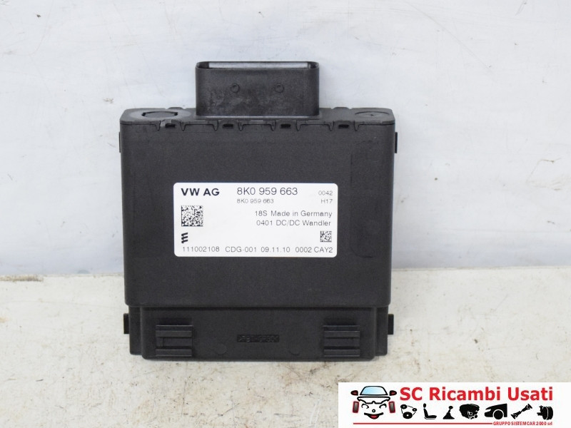8K0959663 8K0959663 CENTRALINA START E STOP AUDI A4 Serie B8 (8K2) diesel