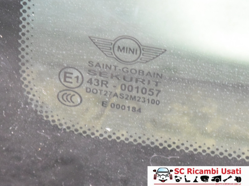 VETRO FISSO POSTERIORE SX MINI One 2° Serie 51377146499 (06>13)