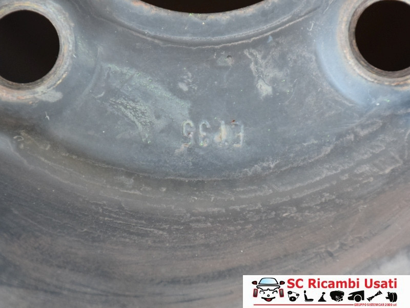 CERCHI IN FERRO FIAT Punto Berlina 5P 2° Serie 46745113 (99>03)