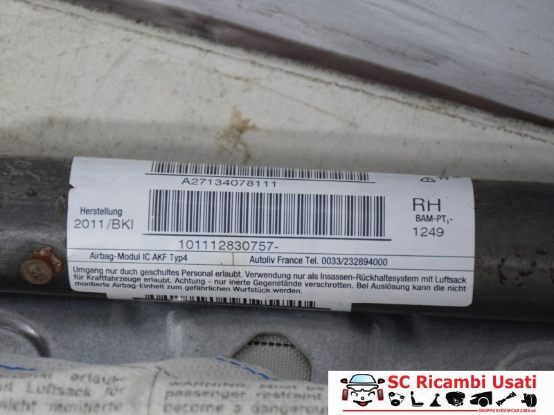 AIRBAG A TENDINA LATERALE PASSEGGERO MINI One 2° Serie 604435700 (06>13)