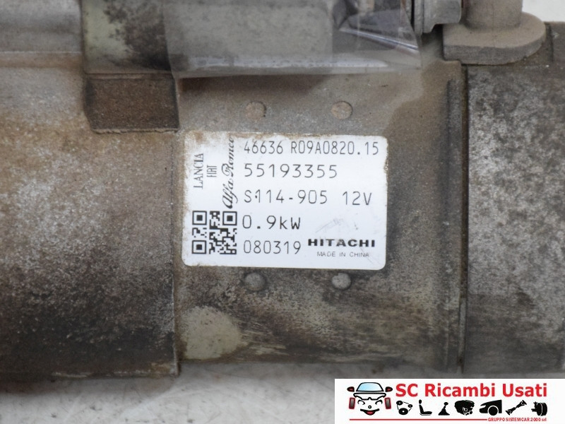 55193355 55193355 MOTORINO D' AVVIAMENTO FIAT Grande Punto 2° Serie benzina