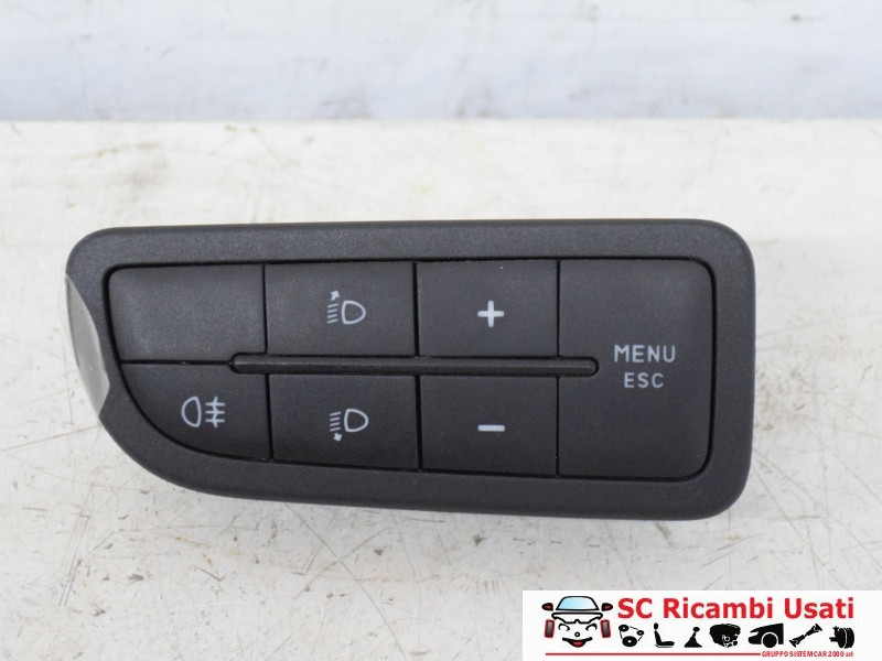 PULSANTE REGOLAZIONE ALTEZZA FARI FIAT Grande Punto 2° Serie 735367268 (08>10)