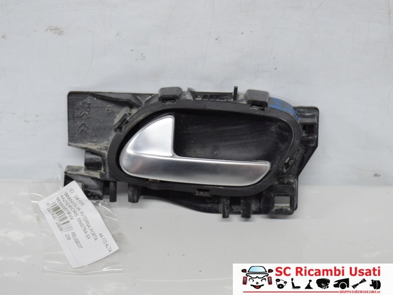 MANIGLIA INTERNA ANTERIORE SINISTRA PEUGEOT 208 Serie 96555518VV (12>19)