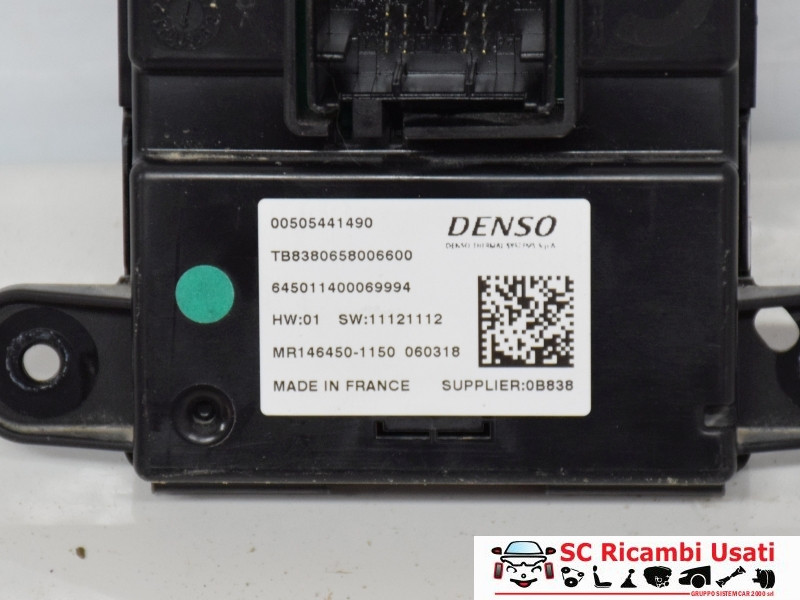 50544149 CENTRALINA ARIA CONDIZIONATA ALFA ROMEO Stelvio Serie (949_) diesel