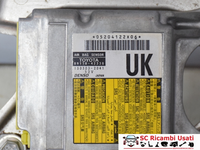 Centralina Airbag Toyota Rav 4 8917042330 1503002041 - 24627