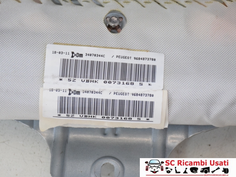 Airbag Tendina Sinistra Peugeot 5008 9684873780 - 25017