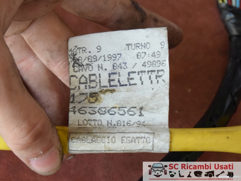 Cablaggio Abitacolo Fiat Coupe 16v  - 26297