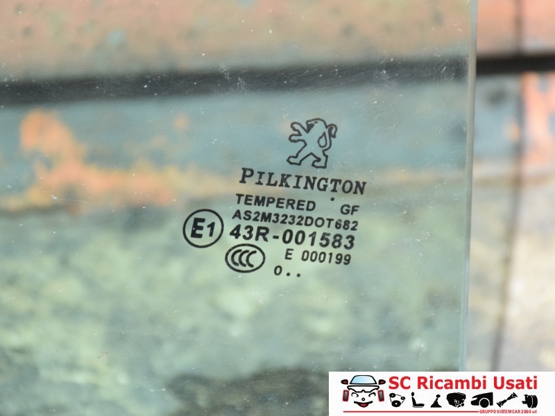 Vetro Posteriore Destro Peugeot 207  - 26406