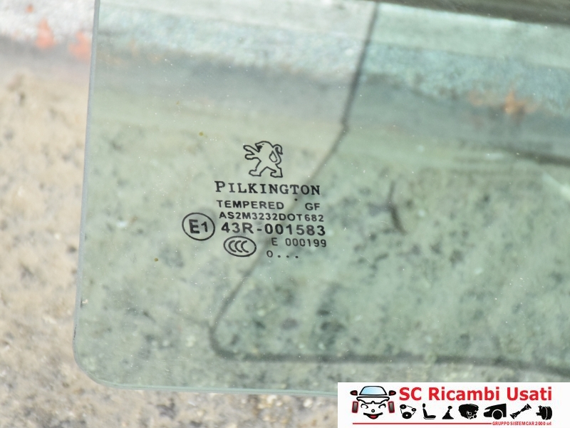 Vetro Posteriore Sinistro Peugeot 207  - 26408