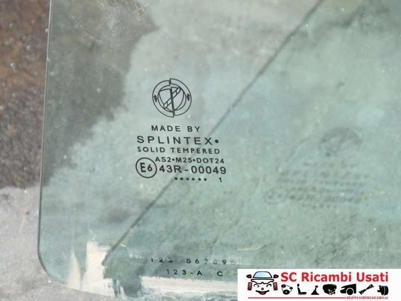 Vetro Posteriore Sinistro Lancia Musa  - 26412