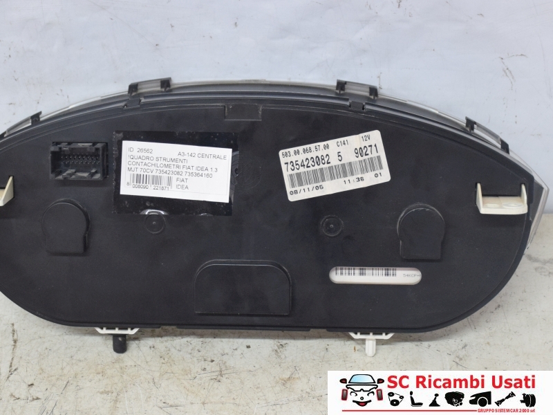 Quadro Strumenti Fiat Idea 735423082 735364160 - 26562