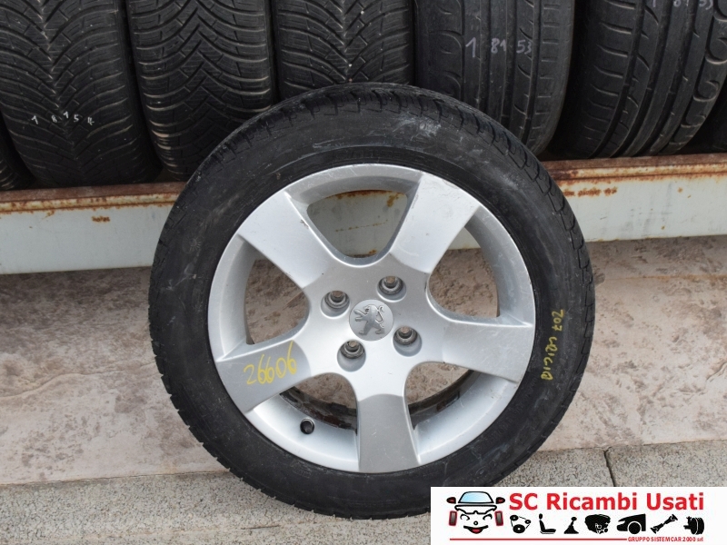 Cerchio In Lega Peugeot 207 9686100080 - 26606