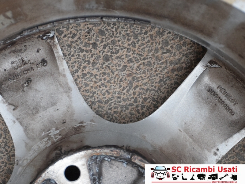 Cerchio In Lega Peugeot 207 9686100080 - 26606
