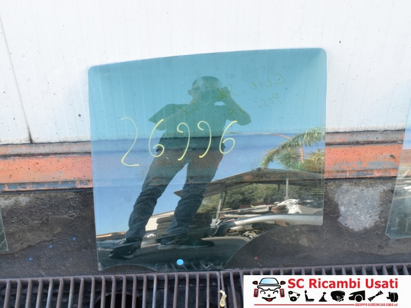 Vetro Scendente Posteriore Sinistro Clio 3 Sw - 26996 Vetro Scendente Posteriore Sinistro Clio 3 Sw - 26996