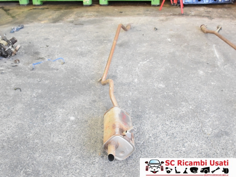 Marmitta Renault Clio 3 1.5 Dci - 28676 Marmitta Renault Clio 3 1.5 Dci - 28676