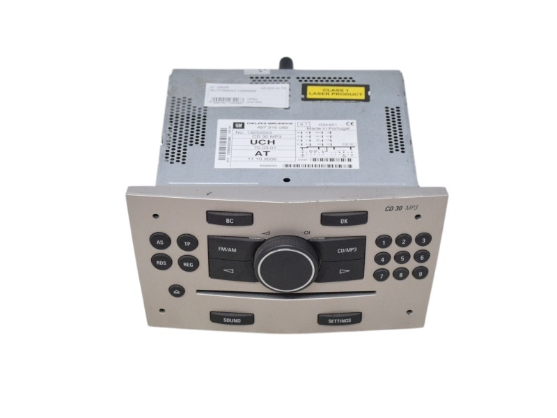 Autoradio Opel Zafira 13255553 - 29556