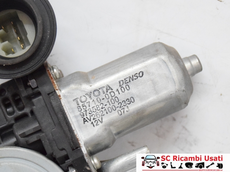 Alzavetro Anteriore Destro Toyota Yaris 857100D100 - 29620