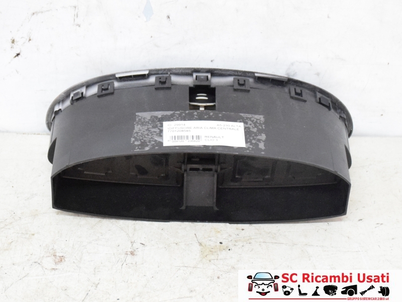 Diffusore Centrale Renault Clio 3 7701208585 - 29914 Diffusore Centrale Renault Clio 3 7701208585 - 29914