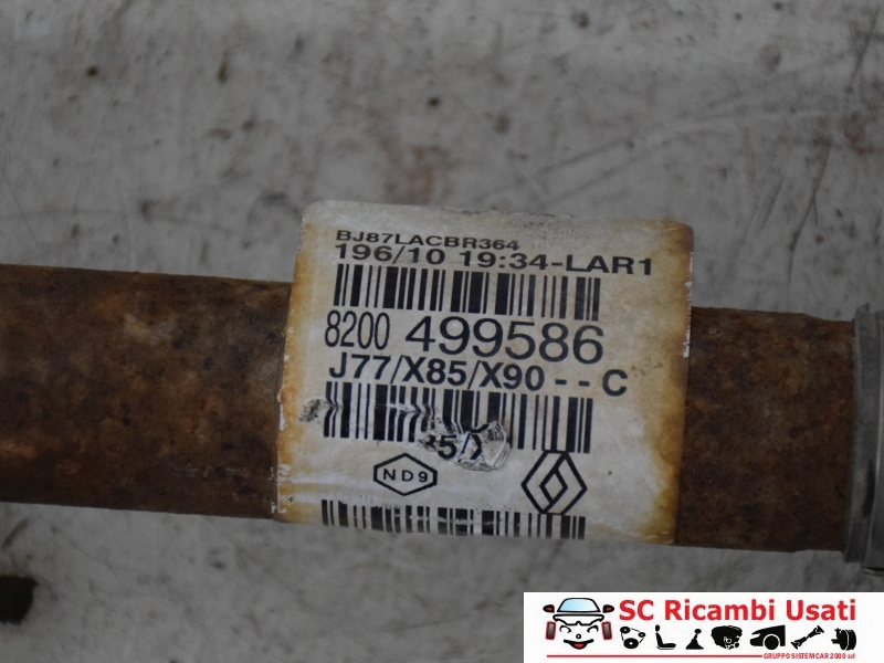 Semiasse Destro Renault Clio 3 1.5 Dci 8200499586 - 29966 Semiasse Destro Renault Clio 3 1.5 Dci 8200499586 - 29966