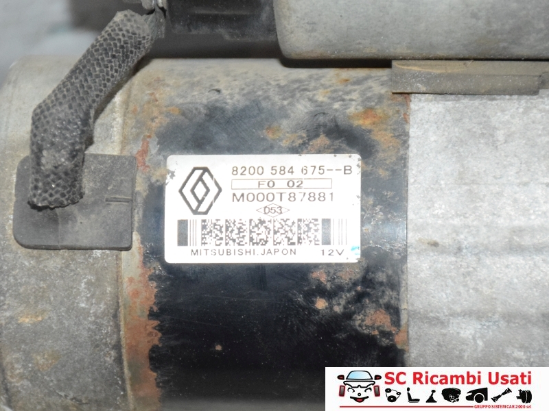 Motorino Avviamento Renault Clio 3 1.5 Dci 8200584675 - 29989
