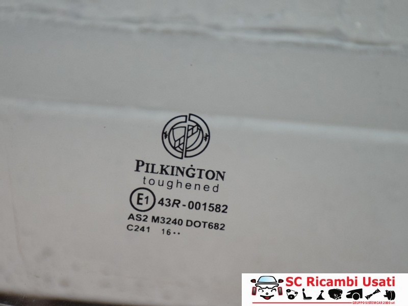 Vetro Scendente Posteriore Destro Lancia Y - 30802 Vetro Scendente Posteriore Destro Lancia Y - 30802