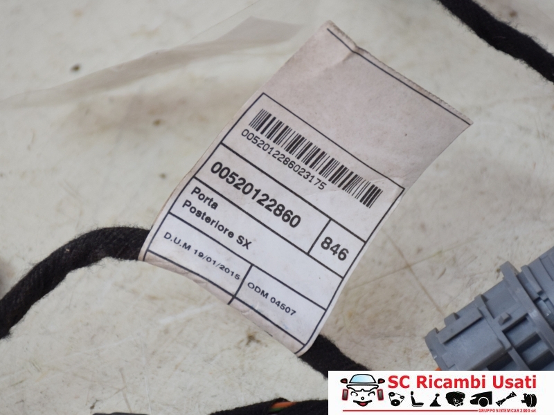 Cablaggio Porta Posteriore Sinistra Lancia Y 52012286 - 30963