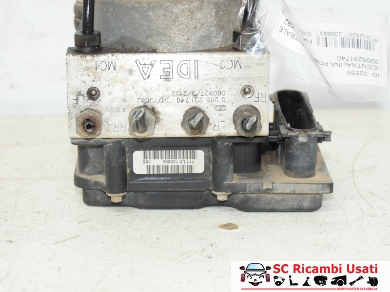 Abs Fiat Idea 51772682 0265231740 - 32559