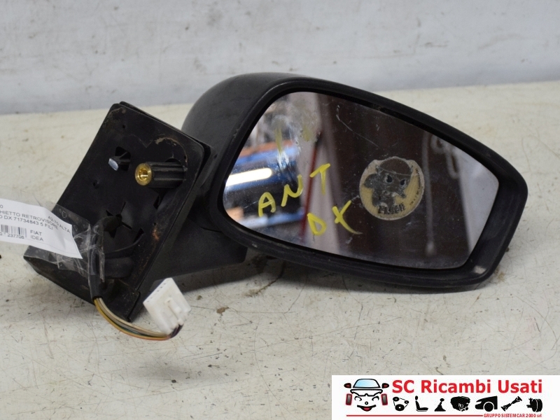 Specchietto Retrovisore Destro Fiat Idea 71734843 - 32640 Specchietto Retrovisore Destro Fiat Idea 71734843 - 32640