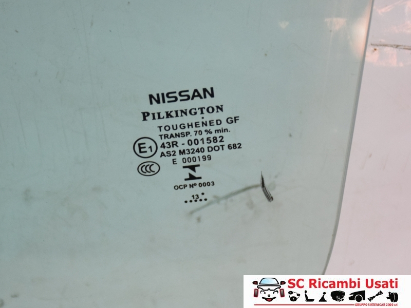 Vetro Anteriore Sinistro Nissan Qashqai J11  - 34396