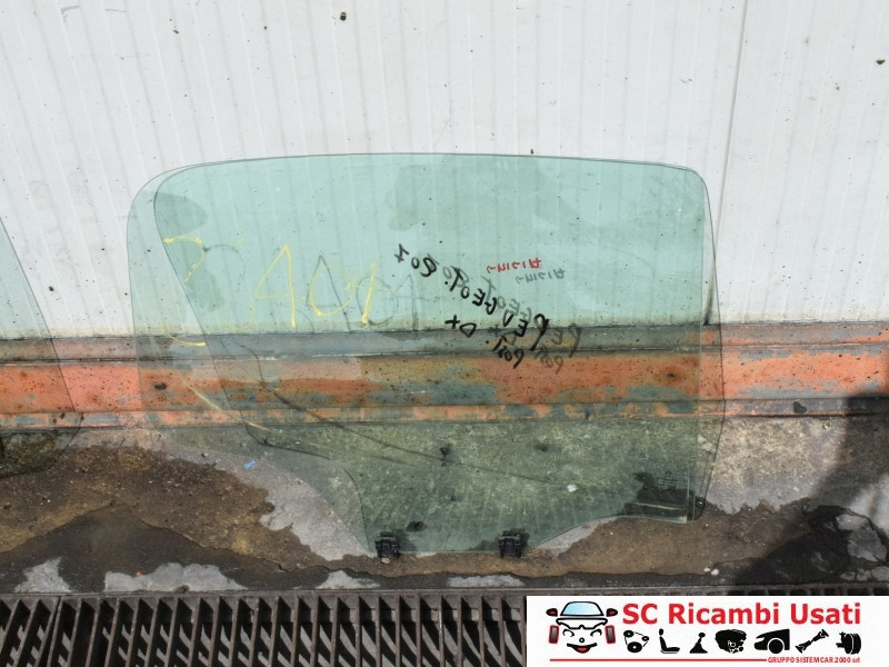 VETRO SCENDENTE POSTERIORE DESTRO PEUGEOT 207 2° Serie (09>)
