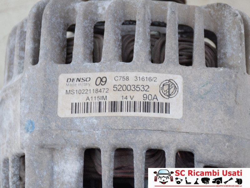 52003532 52003532 ALTERNATORE LANCIA Ypsilon 4° Serie benzina