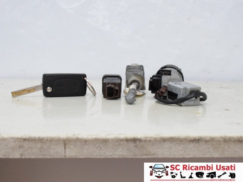 9663123380 9663123380 BLOCCHETTO ACCENSIONE CON CHIAVE PIU PEUGEOT 5008 1° Serie diesel