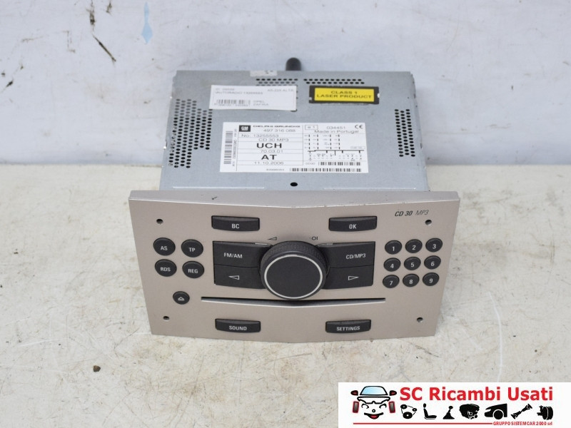 AUTORADIO OPEL Zafira B 2° Serie 13255553 (08>)