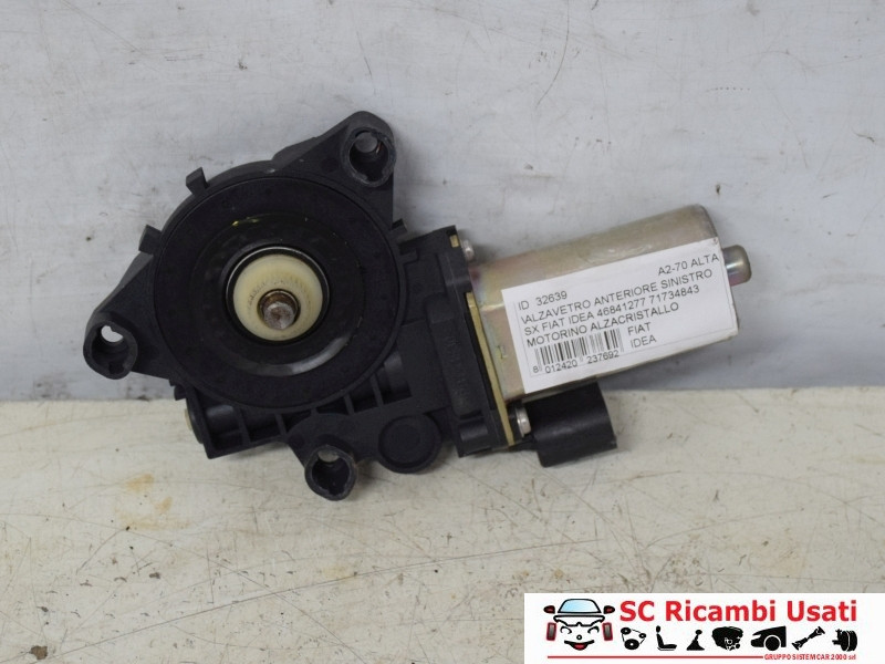 MOTORINO ALZAVETRO ANTERIORE SINISTRO FIAT Idea 2° Serie 46841277 (05>08)