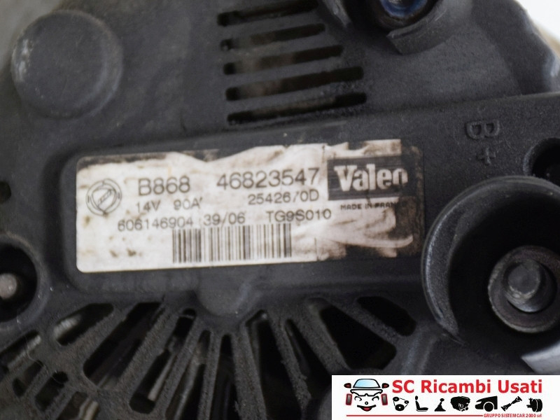 46823547 ALTERNATORE FIAT Idea 2° Serie diesel
