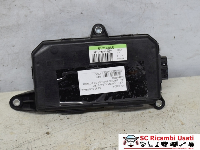 51714865 51714865 CENTRALINA MODULO ALZAVETRI FIAT Idea 2° Serie diesel