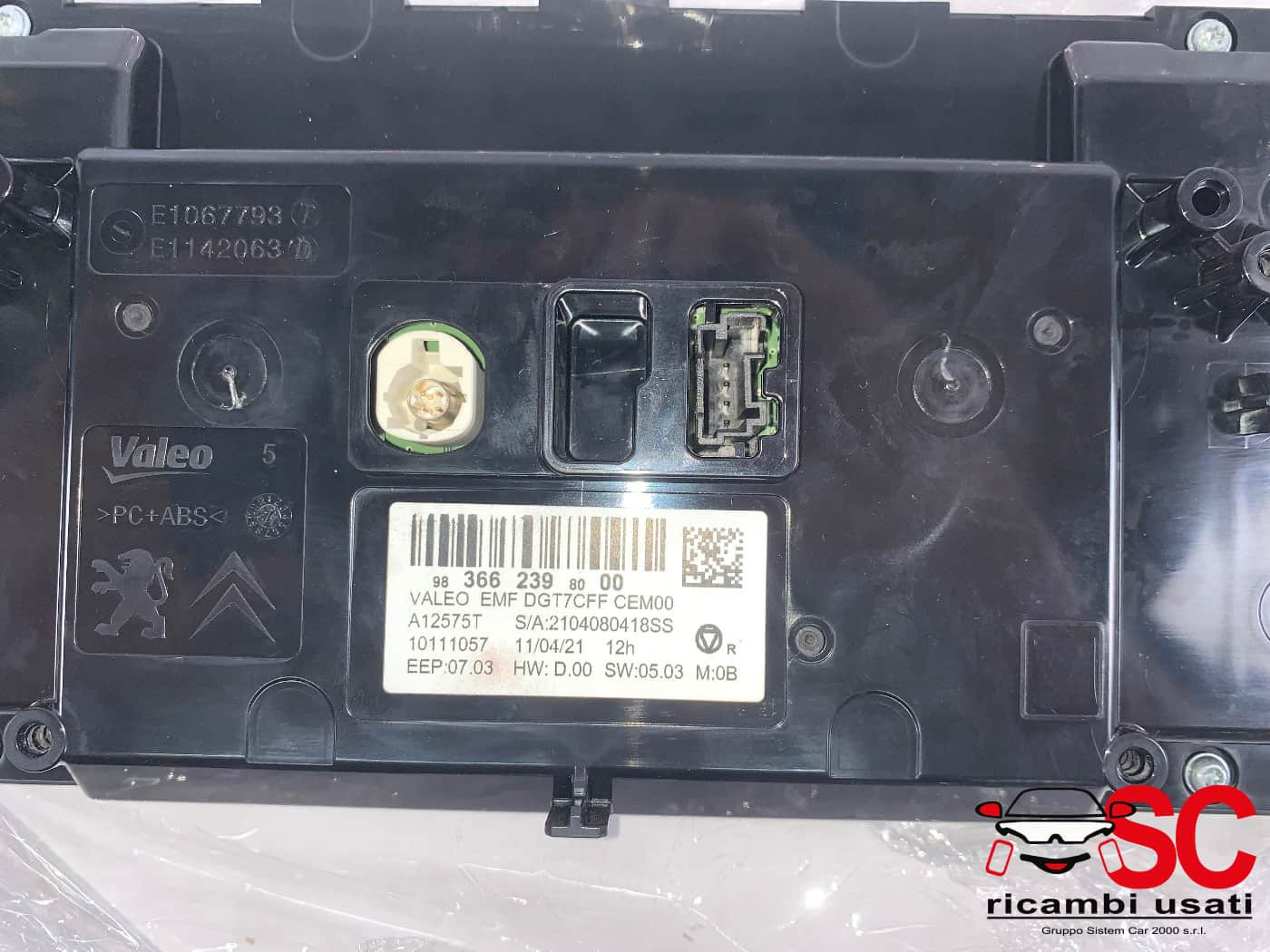 AUTORADIO OPEL Mokka Serie 9836623980 (20>)