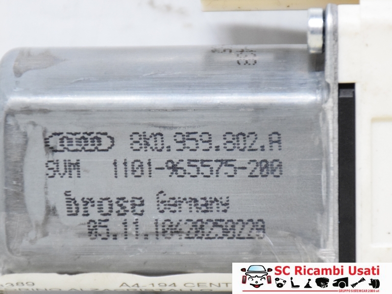 Alzavetro Anteriore Destro Audi A4 B8 8K0959802A - 28389