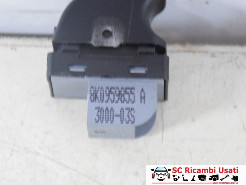 Pulsante Alzavetro Anteriore Destro Audi A4 8K095985A - 28413